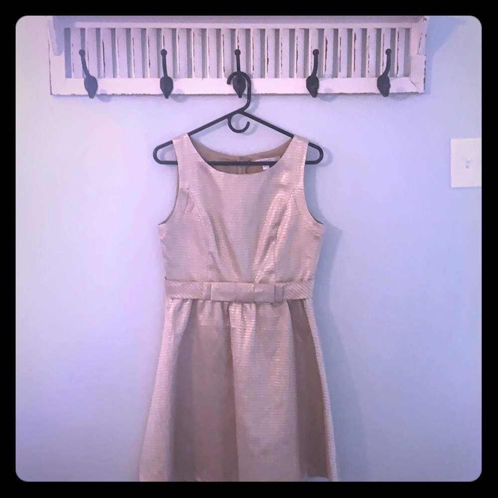 Gold Lauren Conrad Dress